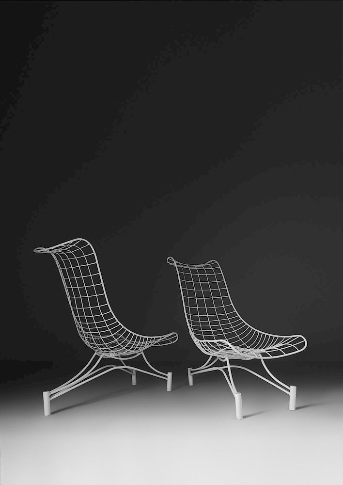 Appraisal: Vladimir Kagan American - Pair of Capricorn Lounge Chairs Kagan-Dreyfuss