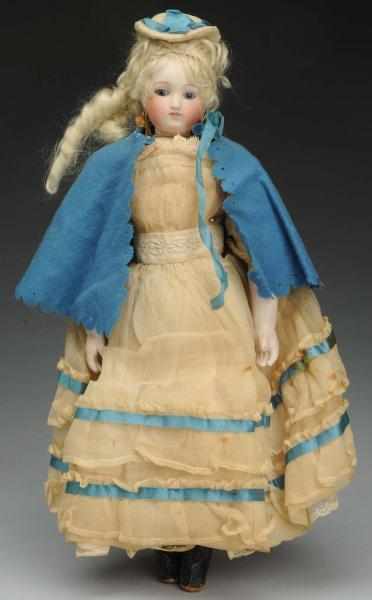 Appraisal: Early French Bisque Head Fashion Doll Bisque socket head on