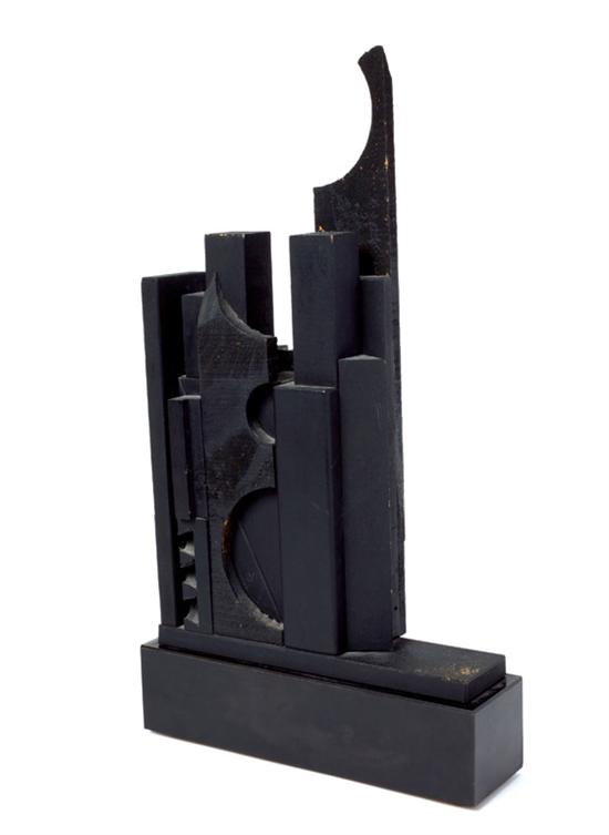 Appraisal: LOUISE NEVELSON American - Small Column VII wood n Provenance