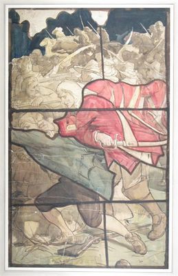 Appraisal: English School late th Century Designs for a stained glass