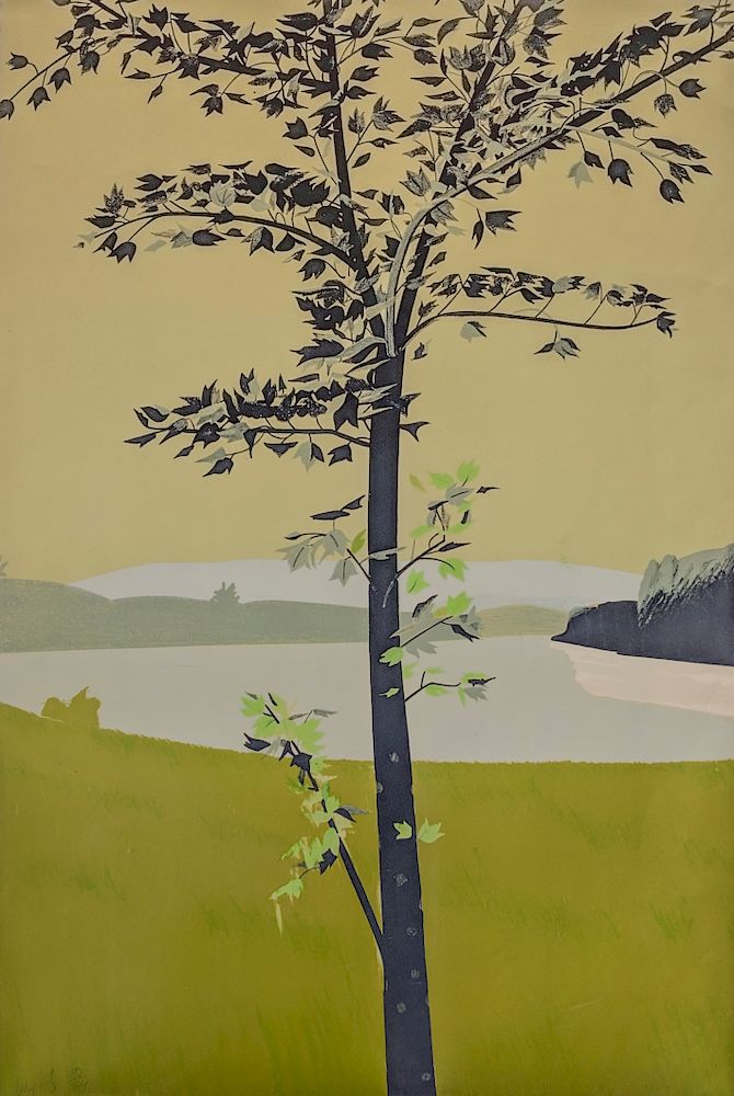 Appraisal: Alex Katz - Swamp Maple I Lot Alex Katz -