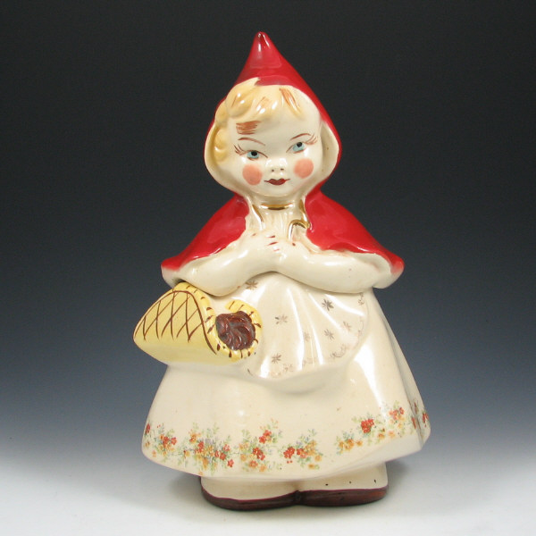 Appraisal: Hull Little Red Riding Hood Cookie Jar Little Red Riding