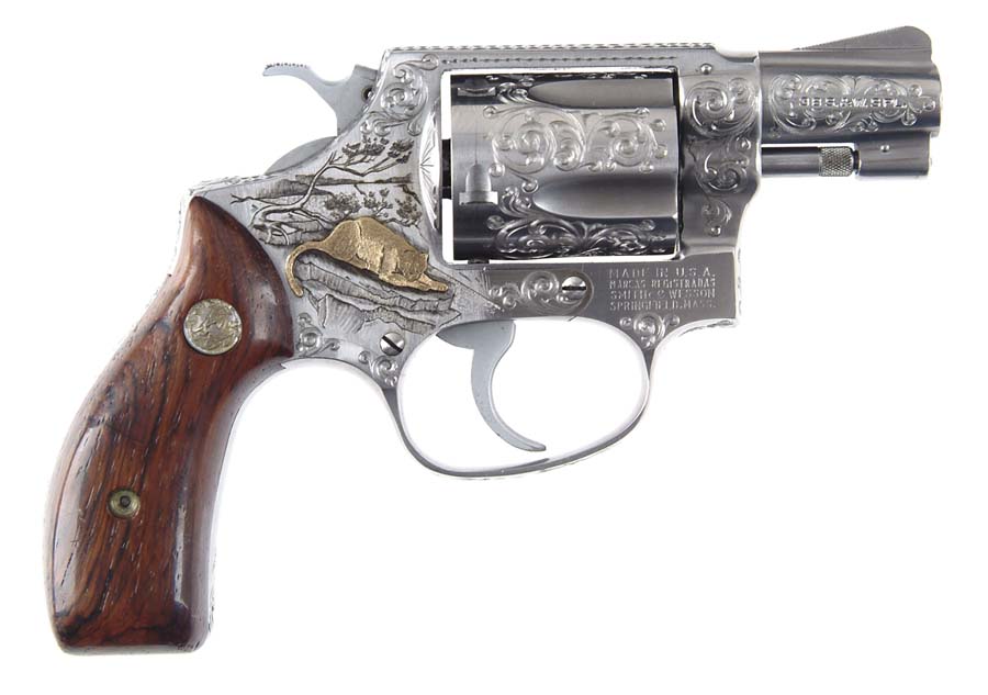 Appraisal: BEAUTIFUL ENGRAVED SMITH WESSON MODEL DA REVOLVER Cal Spcl SN