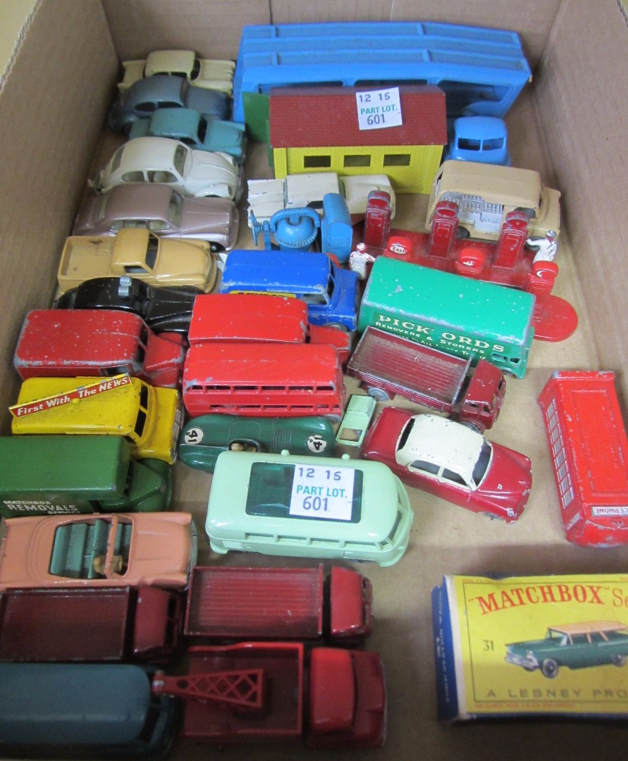 Appraisal: A quantity of Matchbox Lesney die cast vehicles from the