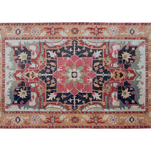 Appraisal: A Serapi Wool Rug TH CENTURY feet x feet inches