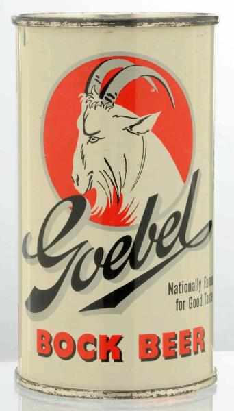 Appraisal: Goebel Bock Beer Flat Top Detroit Beer Can - Very