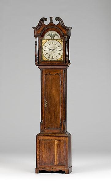 Appraisal: TALL CASE CLOCK BY BENJAMIN SIMPSON HALIFAX ENGLAND ca by