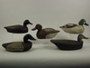 Appraisal: DECOYS - Lot of five working decoys circa assorted breeds