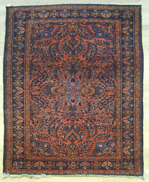 Appraisal: Three oriental throw rugs ' x