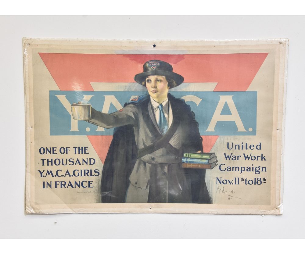 Appraisal: Poster - World War I YMCA World War I YMCA