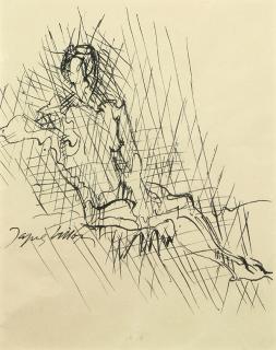 Appraisal: Drawing Jacques Gaston Duchamp Villon Jacques Gaston Duchamp Villon French