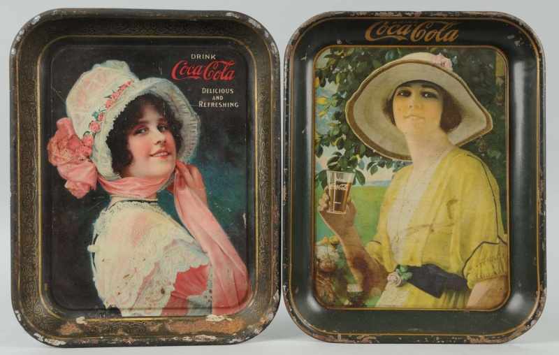 Appraisal: Lot of Tin Coca-Cola Serving Trays Description Includes one tray