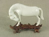 Appraisal: FIGURINE - th C blanc de chine horse figurine on