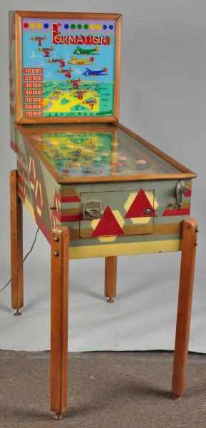 Appraisal: Formation Pinball Machine Original working condition Untested Condition Very Good