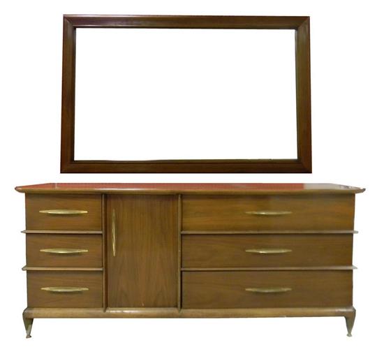 Appraisal: Kent-Coffey The Appointment long dresser with mirror c s probably