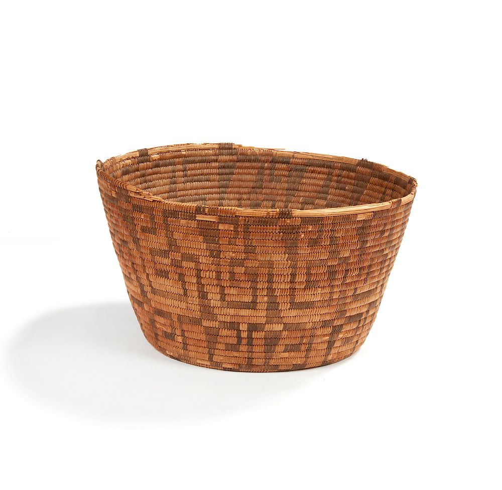 Appraisal: Pima Basket circa Large Pima basket circa Dimensions h x