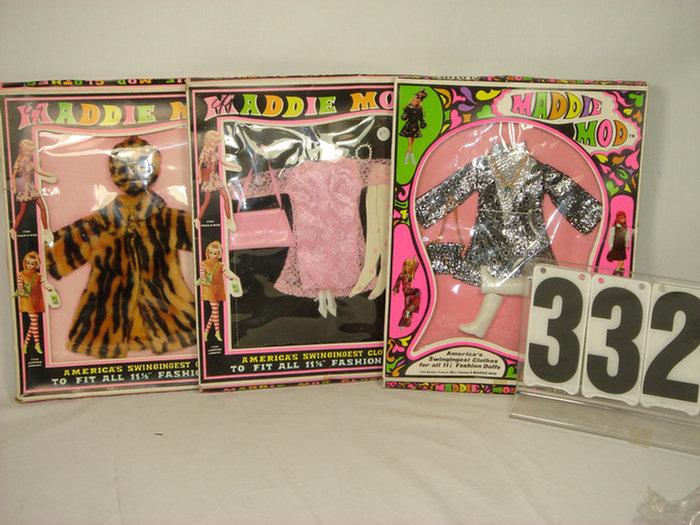 Appraisal: Three Maddie mod outfit all mint in original boxes Estimate