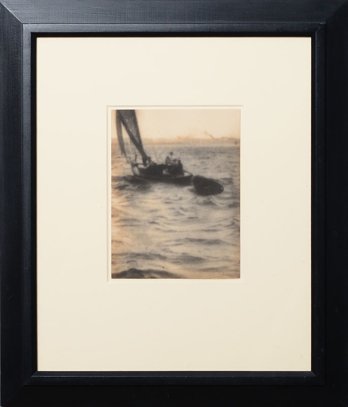 Appraisal: WILLIAM GORDON SHIELDS - SAILING Bromoil silver gelatin print inscribed