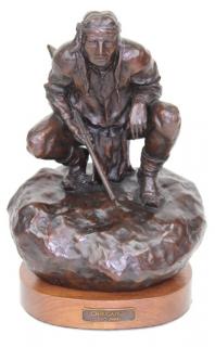 Appraisal: Scott Rogers Chiricahua Scott Rogers American B Bronze Sculpture Chiricahua