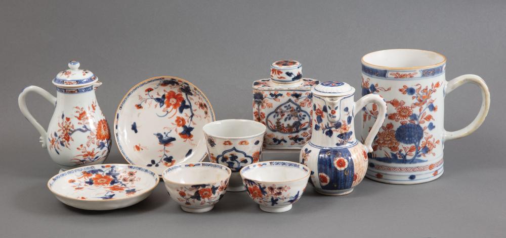 Appraisal: Group of Chinese Export Imari Porcelain Tea Wares th c