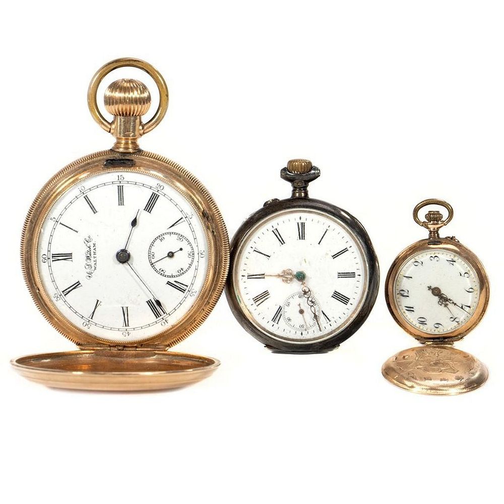 Appraisal: Waltham U S Pocket Watch The one engraved Mendelsohn Lodge