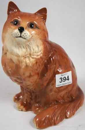 Appraisal: Beswick Persian Cat Seated Model in Ginger Colourway