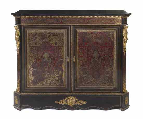 Appraisal: A Napoleon III Style Boulle Marquetry and Gilt Metal Mounted