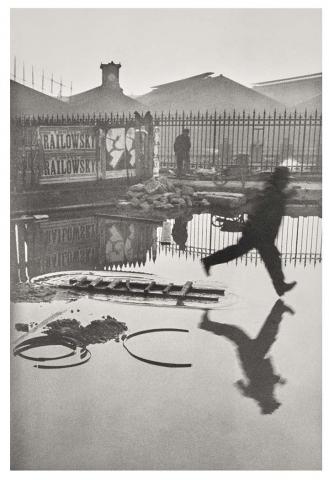 Appraisal: CARTIER-BRESSON HENRI - Behind the Gare Saint-Lazare Gelatin silver print