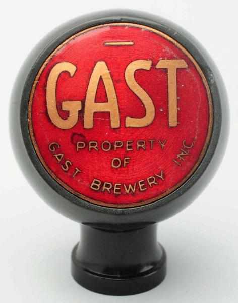 Appraisal: Gast Beer Tap Knob Light wear to face and one