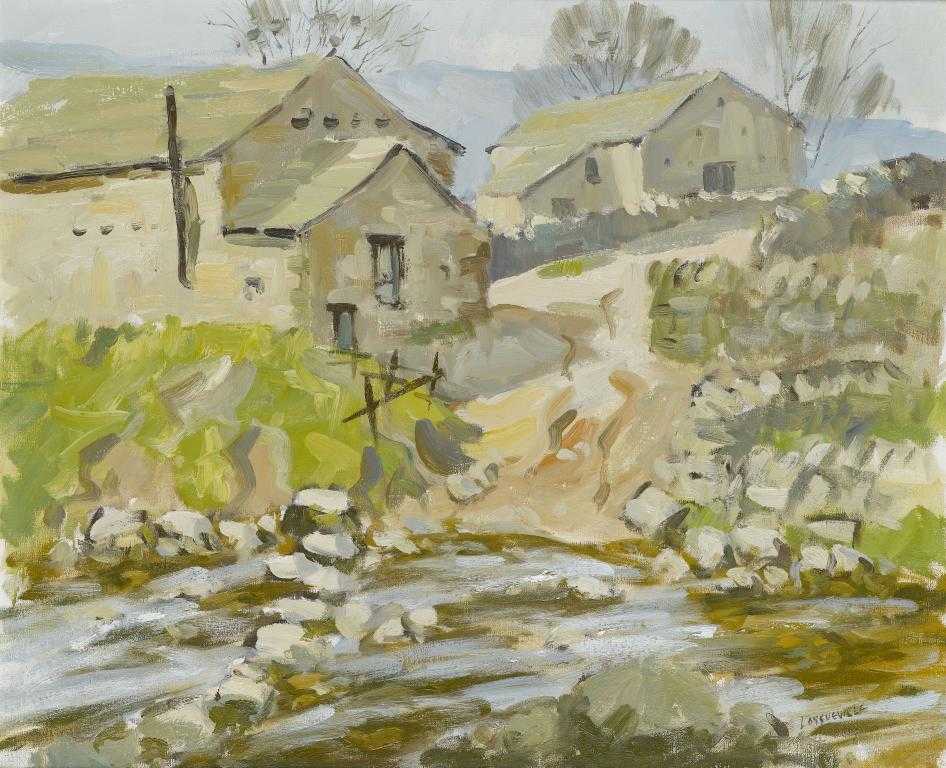 Appraisal: JAMES LONGUEVILLE RBSA - LANDSCAPE signed x cm