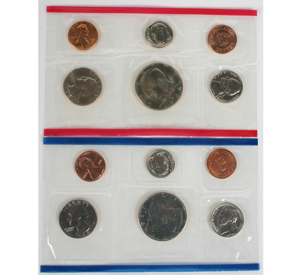 Appraisal: - Uncirculated U S Mint Sets Five Total