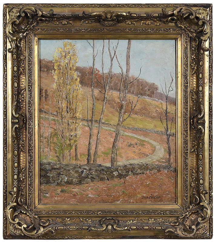 Appraisal: Ben Foster Connecticut New York Maine - Road to the