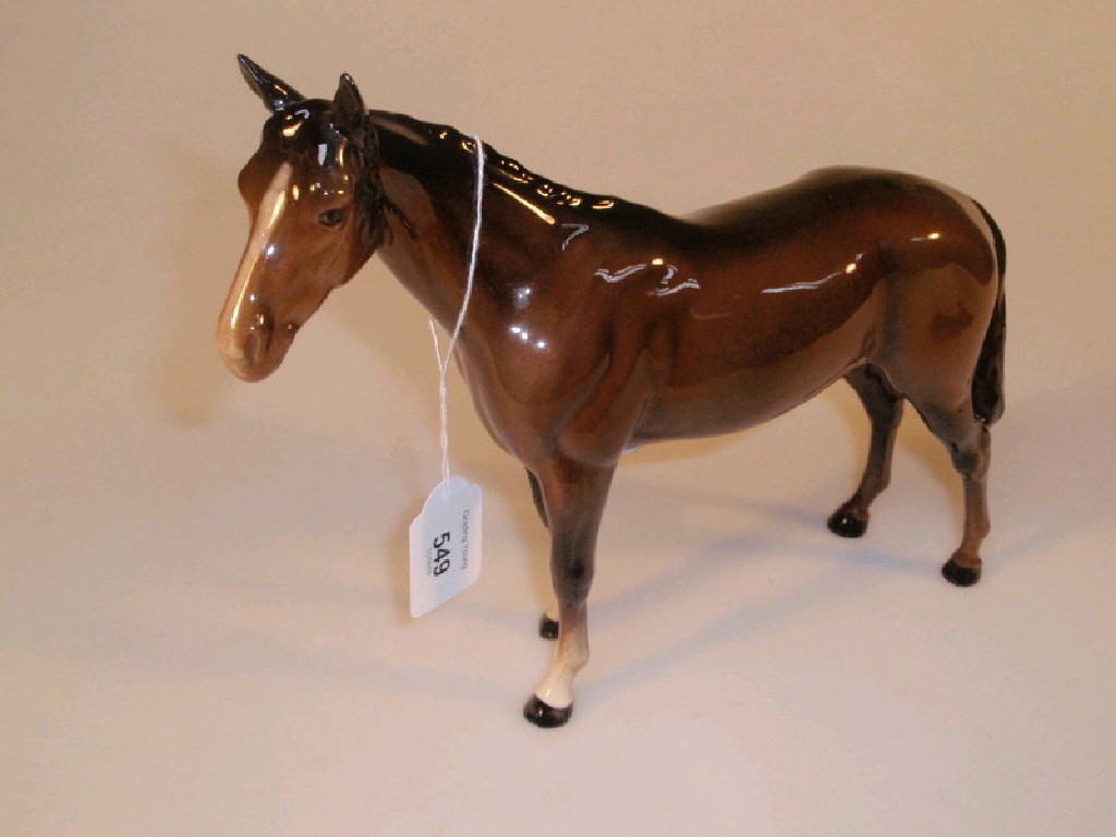 Appraisal: A Beswick horse brown gloss