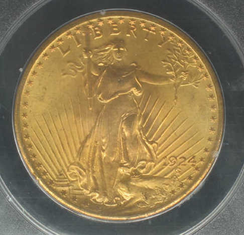 Appraisal: GOLD PCGS MS- Virtually flawless with unbelievable detail Early PCGS