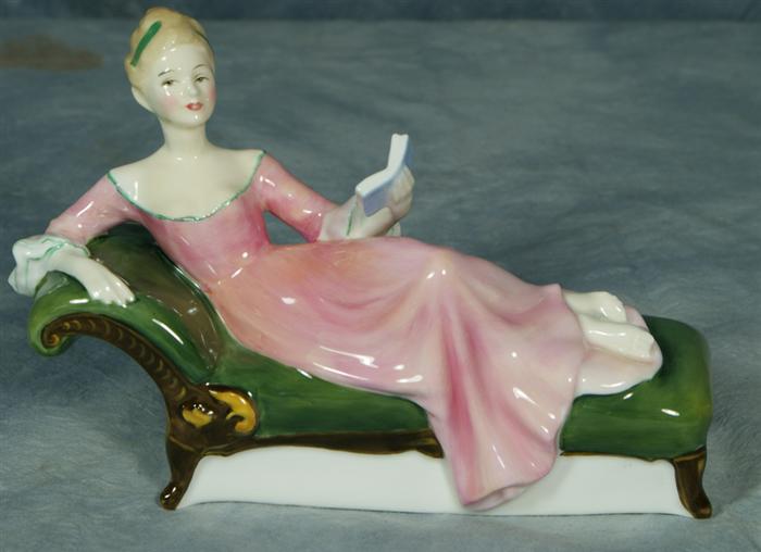 Appraisal: Royal Doulton figurine HN Repose no damage tall Estimate -