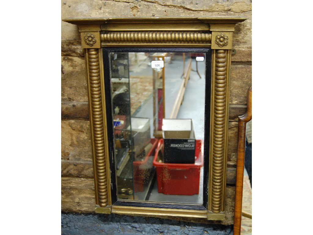 Appraisal: Victorian giltwood framed pier glass