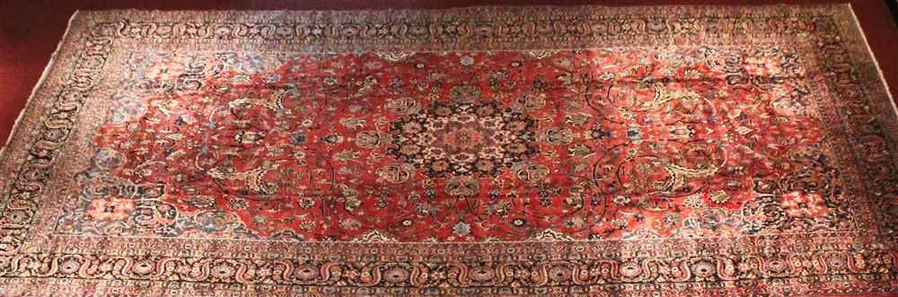 Appraisal: BAKHTIARI RUG approx ' '' by ' Provenance From a