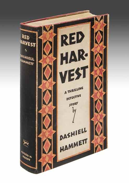 Appraisal: Hammett Dashiell Red Harvest first edition ink ownership inscription to