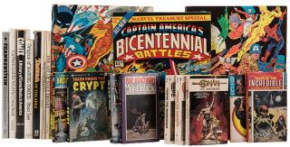 Appraisal: Lot of Over Comic-Related Treasuries and Other Publications Including Origins