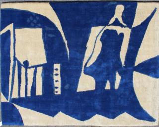 Appraisal: AFTER PABLO PICASSO Ombres Wall Hanging Tapestry Signed Picasso on