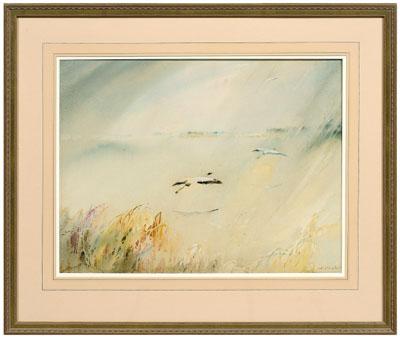 Appraisal: Alice R Huger Smith watercolor Alice Ravenel Huger Smith Charleston