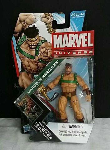 Appraisal: Marvel's Hercules Action Figure Hasbro Series Unopened packaging Includes collectible