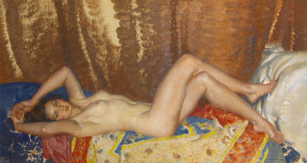 Appraisal: SIR WILLIAM RUSSELL FLINT RA PRWS RSW - BELLE NAGEUSE