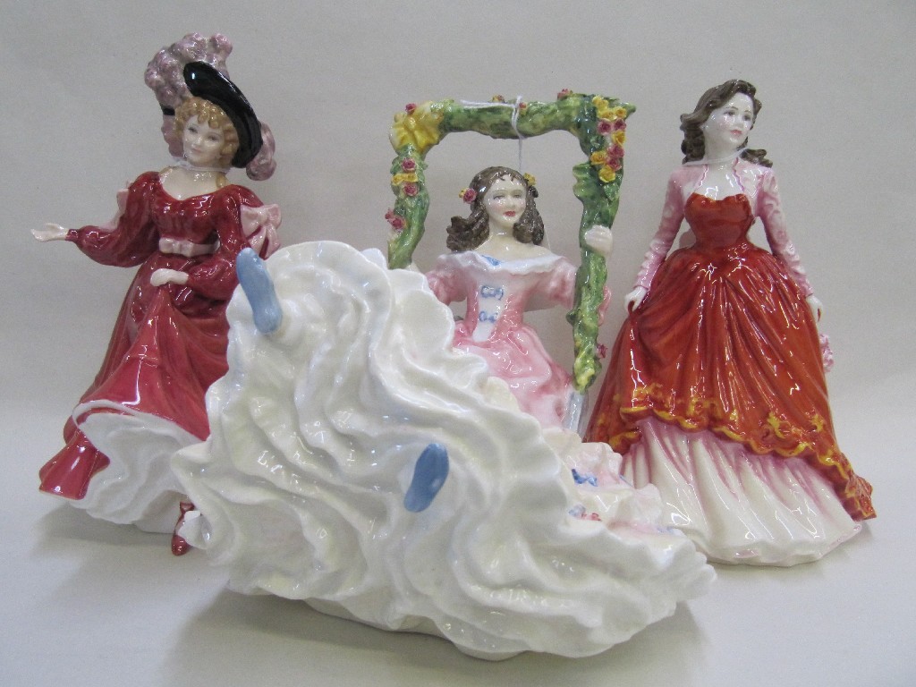 Appraisal: Three Royal Doulton figures 'Special Occasion' HN 'Patricia' HN and