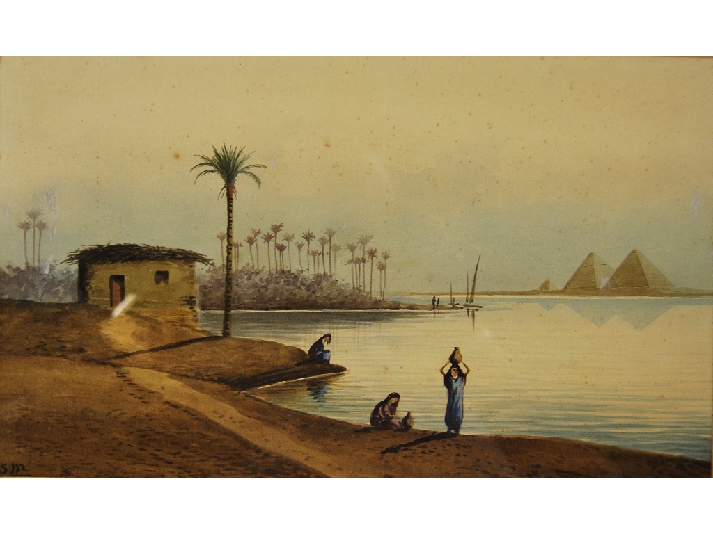 Appraisal: S M - Set of four scenes of the River