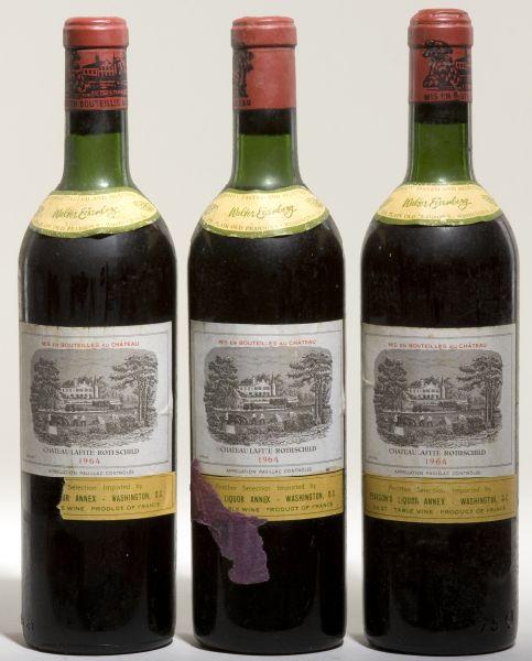 Appraisal: Chateau Lafite Rothschild Pauillac vhs lbsl spc Deep color nicely