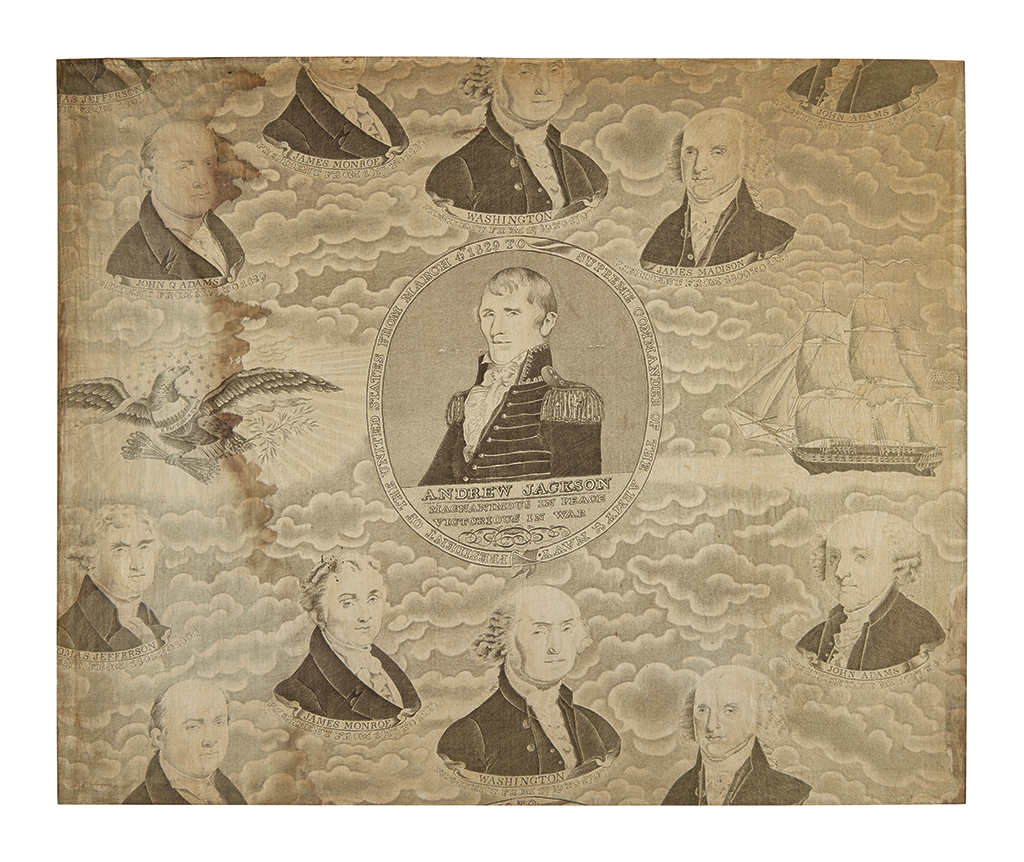 Appraisal: PRESIDENTS-- Andrew Jackson Magnanimous in Peace Victorious in War Printed