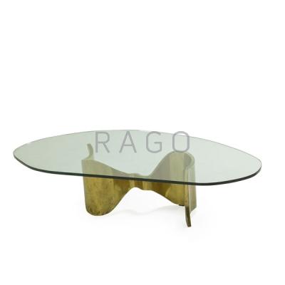 Appraisal: SILAS SEANDEL Ribbon coffee table Condition Report