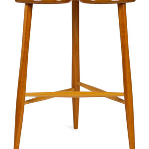 Appraisal: A Studio Craft Tripod Stool by Jeremy Singley American th