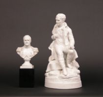 Appraisal: Another Grouping of Napoleon Busts This pair of Napoleon figures